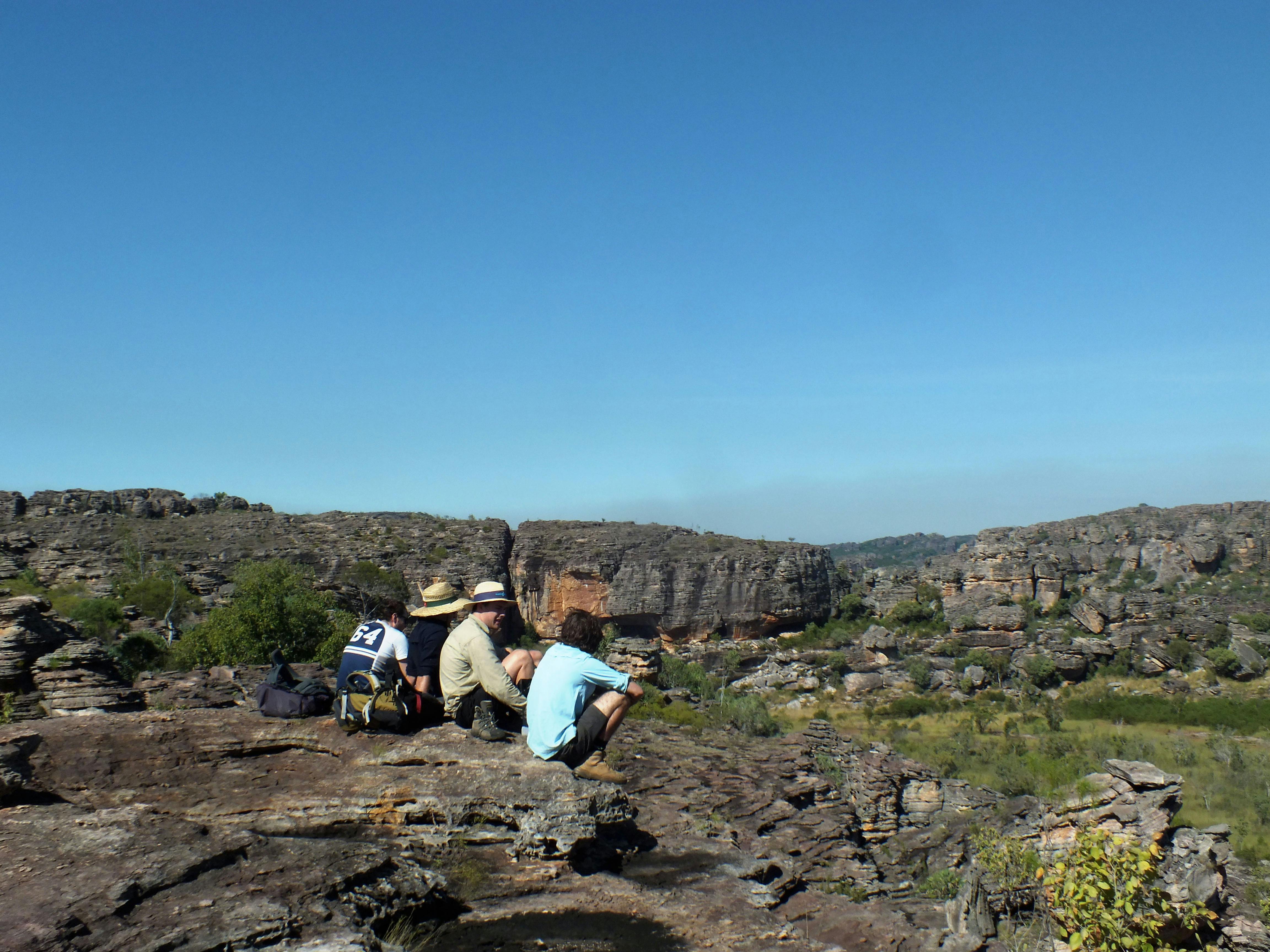 Baroalba high view. The rugged rock formations here are a highlight of our Baroalba walks.