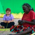 Pandanus weaving