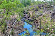 17 Mile Falls - top of falls