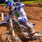 MXGP rider on bike on track