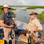 Bird photographers enjoying a morning at Corroboree Billabong, Northern Territory