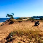 ATV driving on Dundee Beach