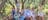 A group of visitors enjoying their visit at Corroboree Rock