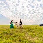 Cows and Canapés tour on property at Finniss River Lodge