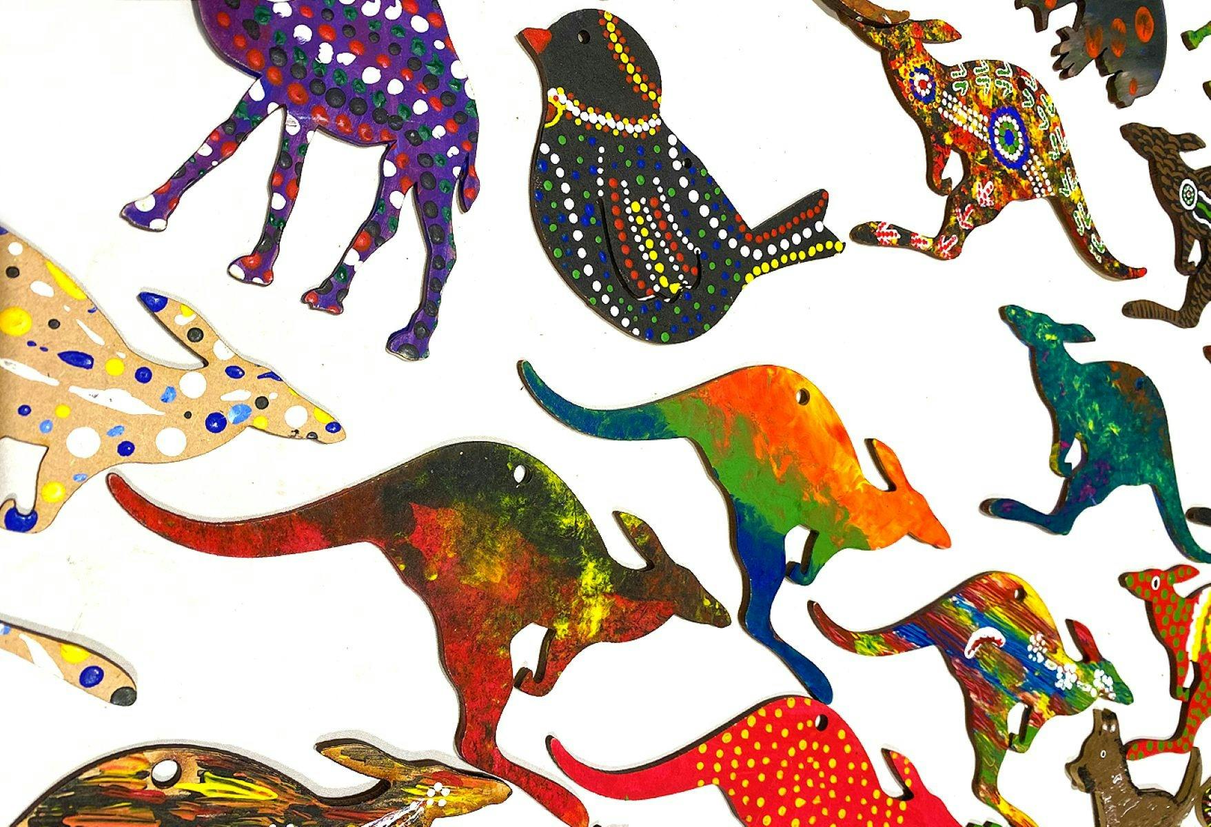 Paint Your Own Australian Animal