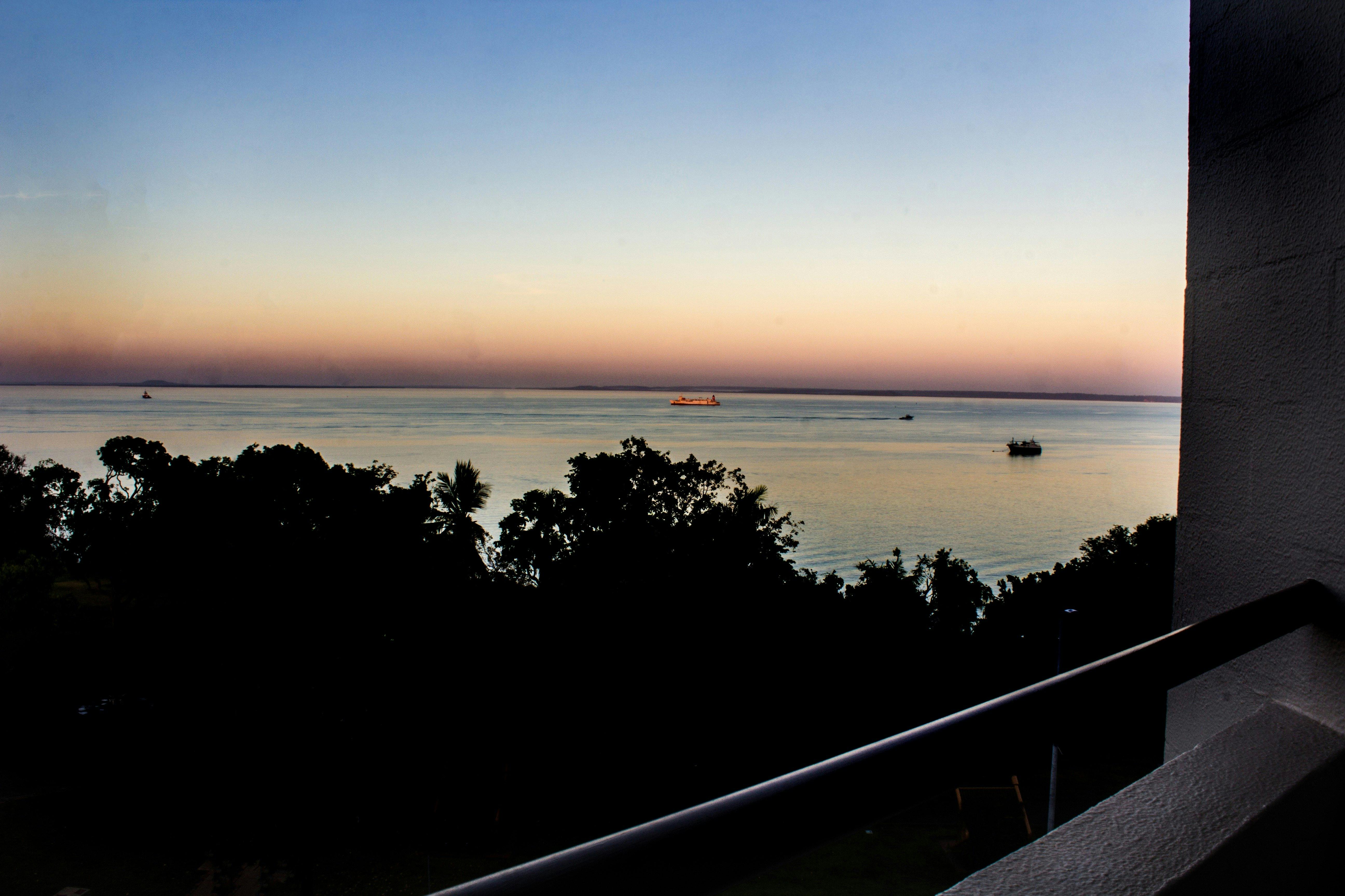 View from a harbour side room