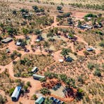 Drone photo of Kings Creek Station