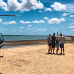 Crab Claw Island Helicopter Beach Landing