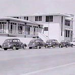 1947 - the left side of the building was the Manager's residence.