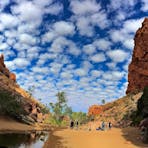 Wide gorge of the Red Centre