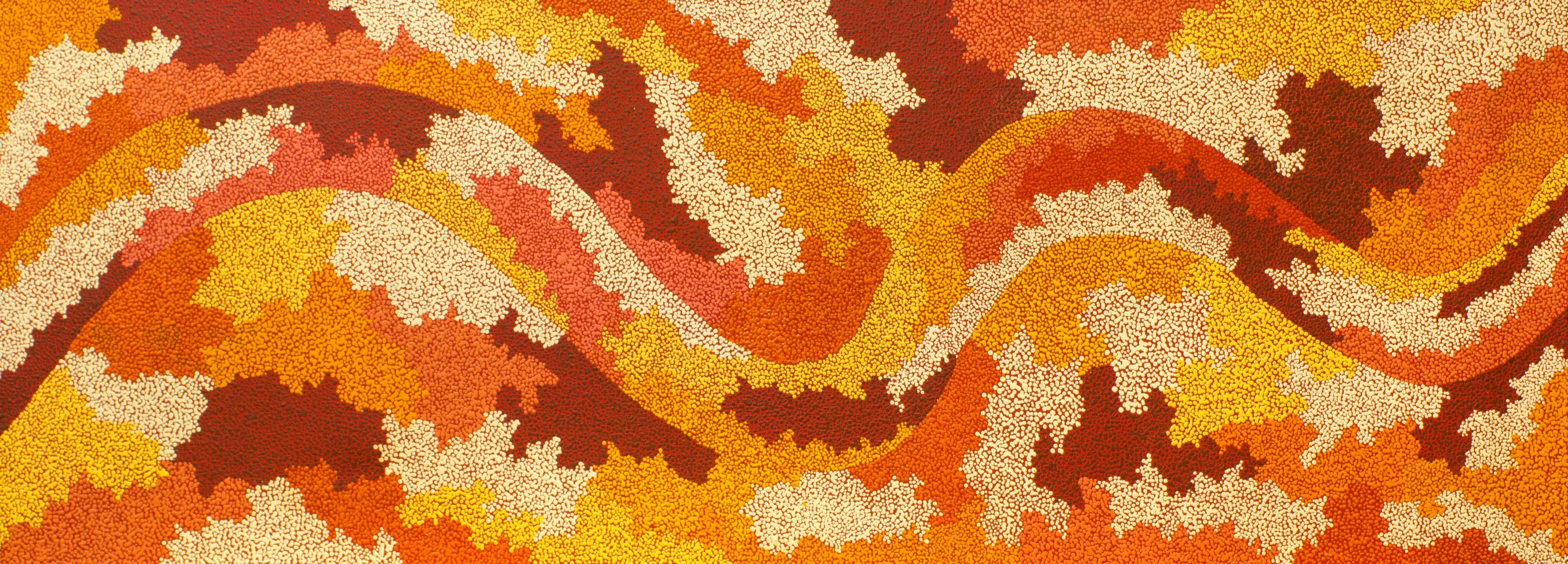 'Wanampi Tjukurrpa (Snake Dreaming)' by Francis Marshall