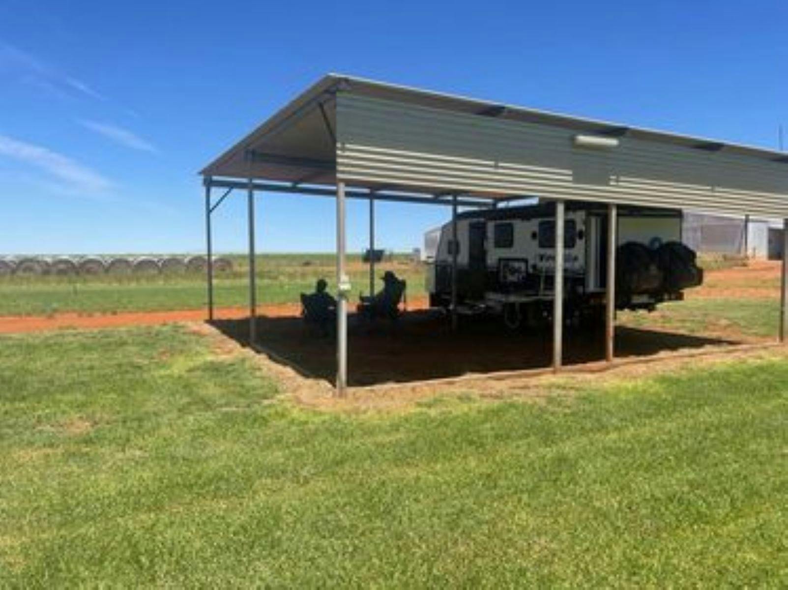Grass Powered Caravan Site