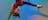 Teen girl on the aerial apparatus trapeze doing a pose while in the air
