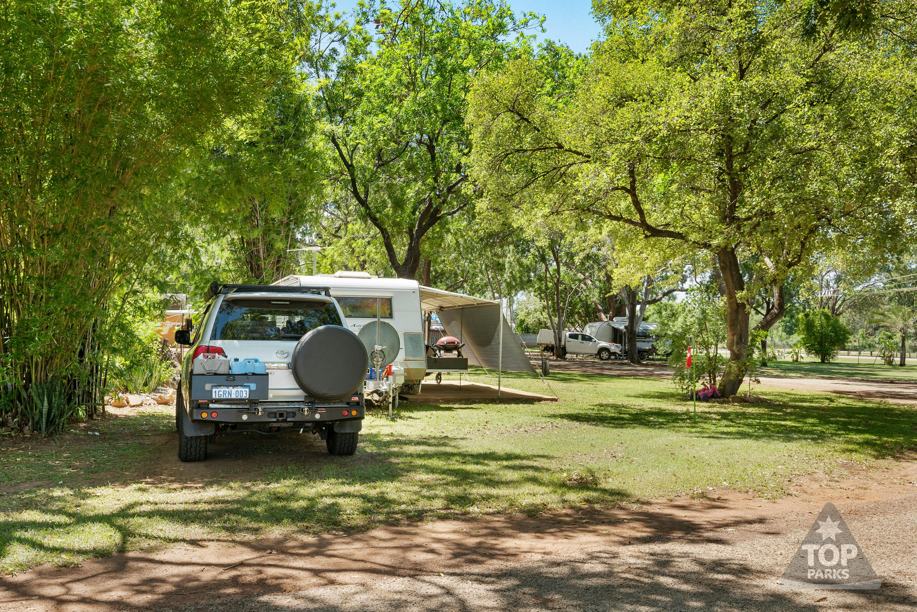 Shady and plenty of room