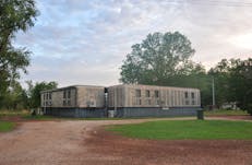Silver bullet classrooms (50 ft). Serial numbers SCA200 and SCA206.