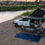 Toyota Hilux 4WD Camper at 2 Mile Campground