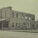 1929 - Star Village with billboards. Note screen at right.