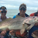 Fish catch on board Bluewater charter