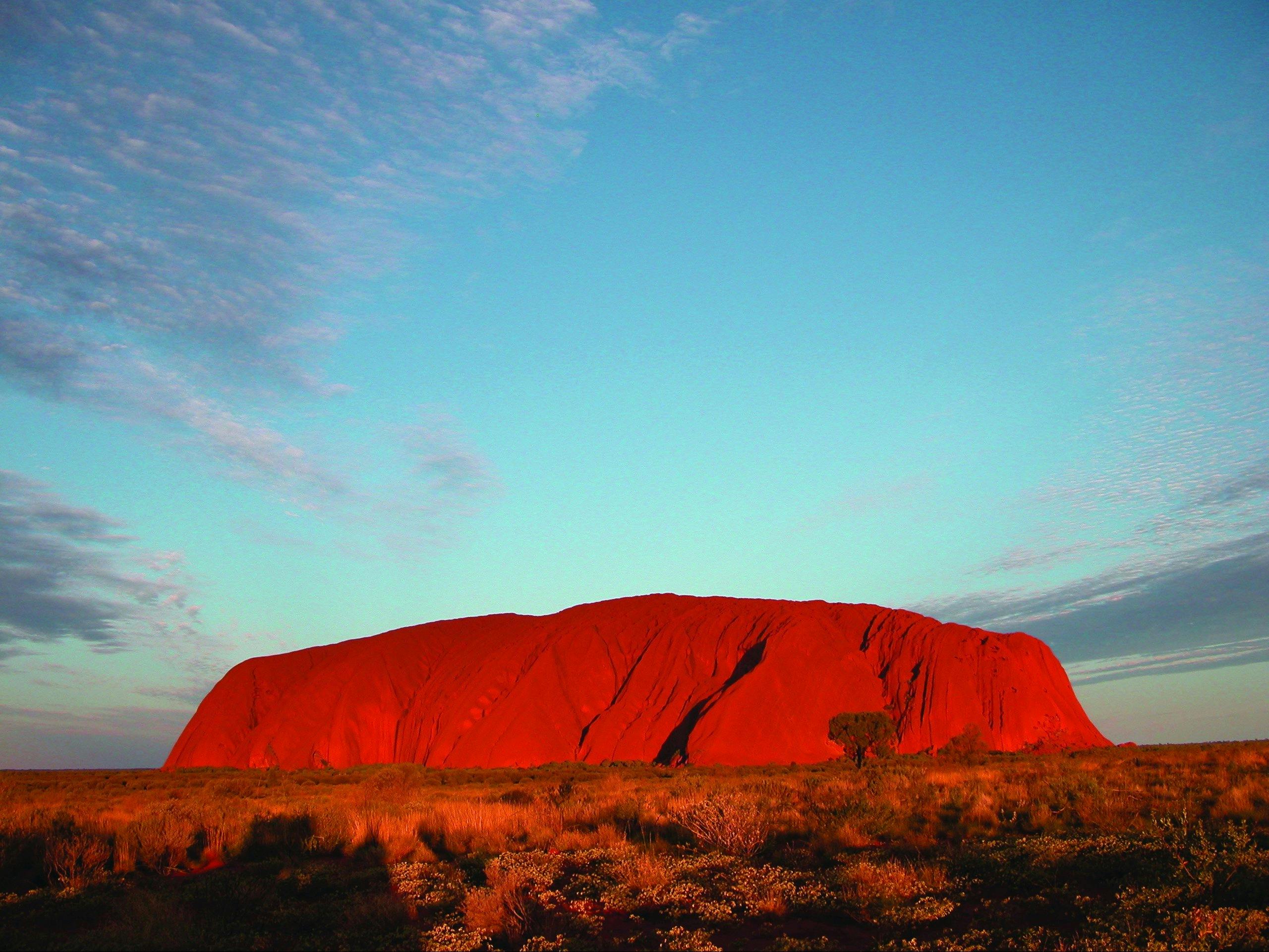 Sunrise at Uluru