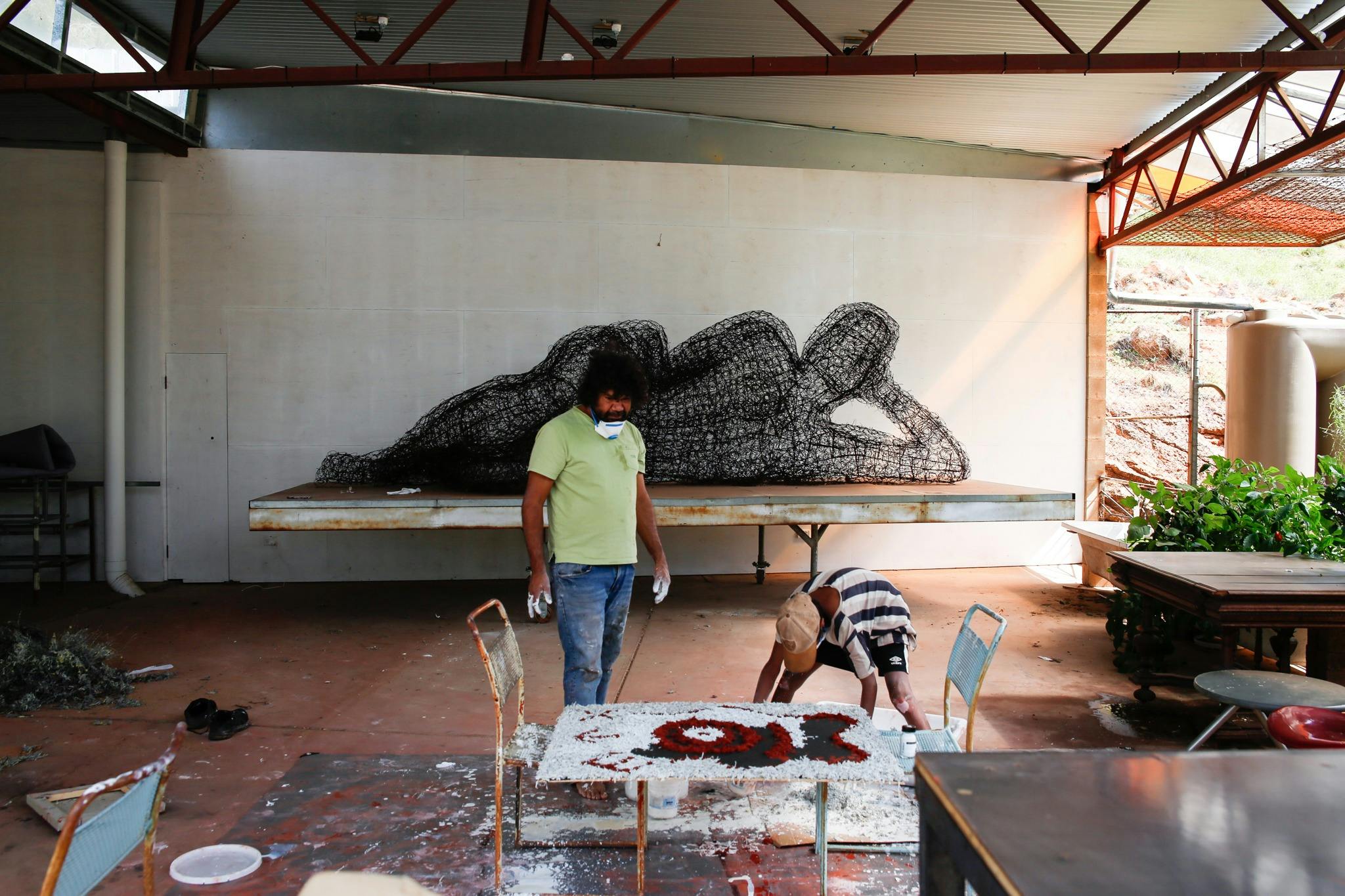 Martin Hagan working