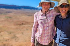small groups supported walking camping boutique tours Central Australia