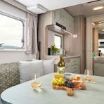 Let's Go Voyager Deluxe Motorhome with luxury, spacious living interior