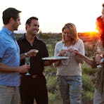 Indulge in Outback style canapés as you sip on a glass of sparkling wine at the Sounds of Silence.