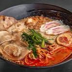 Various flavours of japnanese noodles.