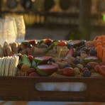welcome drinks and nibbles at sunset lookout intention