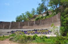 remaining wall
