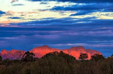 Views from Kata Tjuta dune viewing area