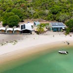 Bawaka Accommodation from a drone