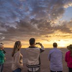 Curtin Springs Walks - Sunrise on the Salt Lake