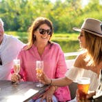 Cheeseboard on Cyclone Creek River Cruise