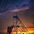 Sunset photo of a gold mine in Tennant Creek