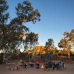 Ormiston campfire trek larapinta
