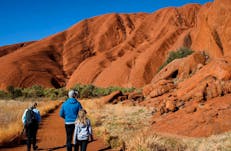 Kuniya walk to Mutitjulu Waterhole