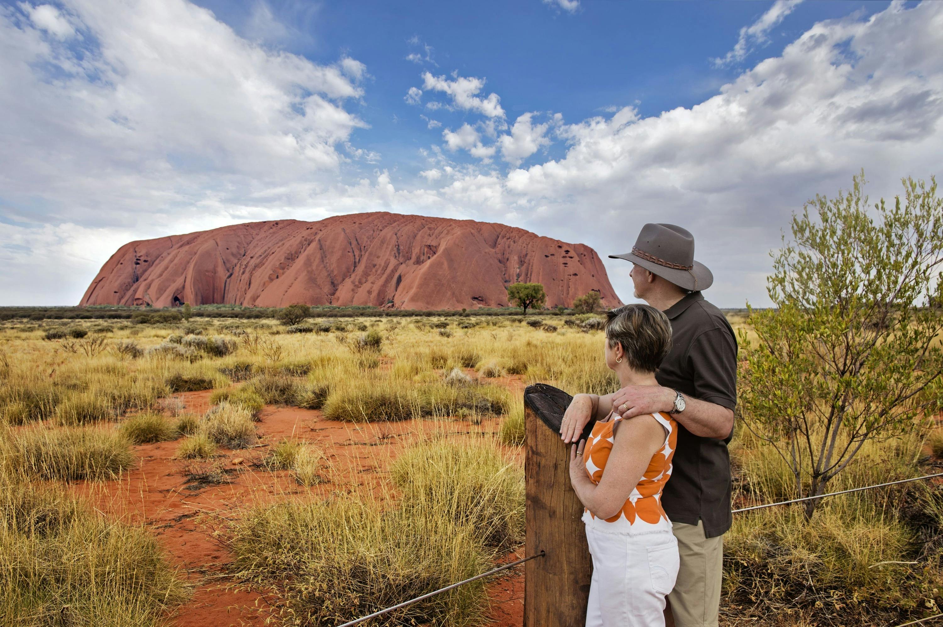 Red Centre Uluru at sunset