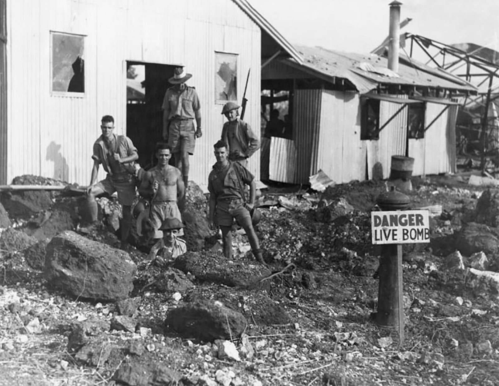 WWII bomb disposal unit in Darwin
