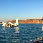 Humbug Fishing extended liveaboard fishing charter can include scenic flight with Catalina Plane