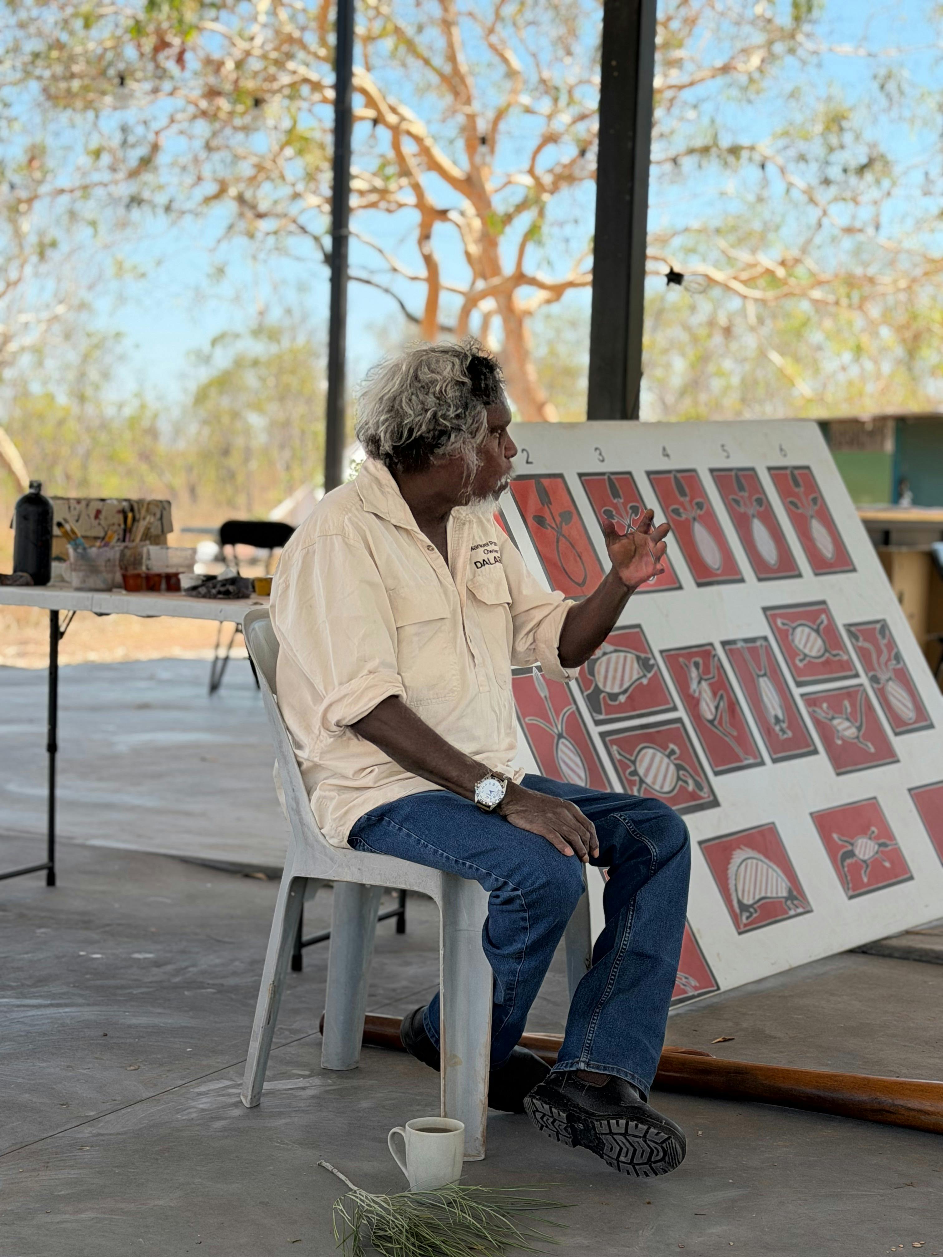 Manuel Pamkal tells stories