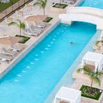 Areal View of the central pool