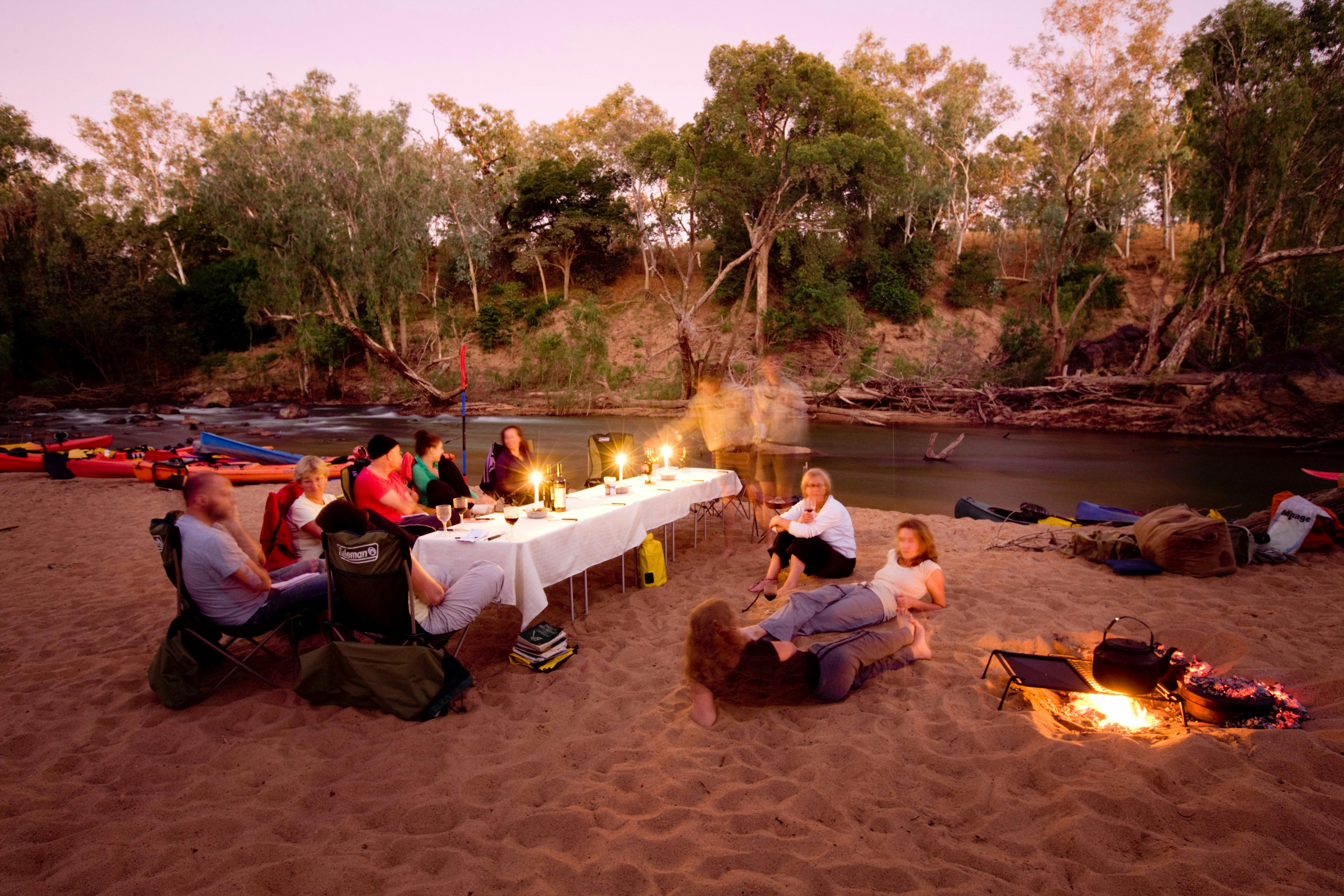 Gecko_canoeing_and_trekking_Dinner_Katherine_River