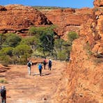 Serpentine Gorge to Namatjira Drive via Counts Point