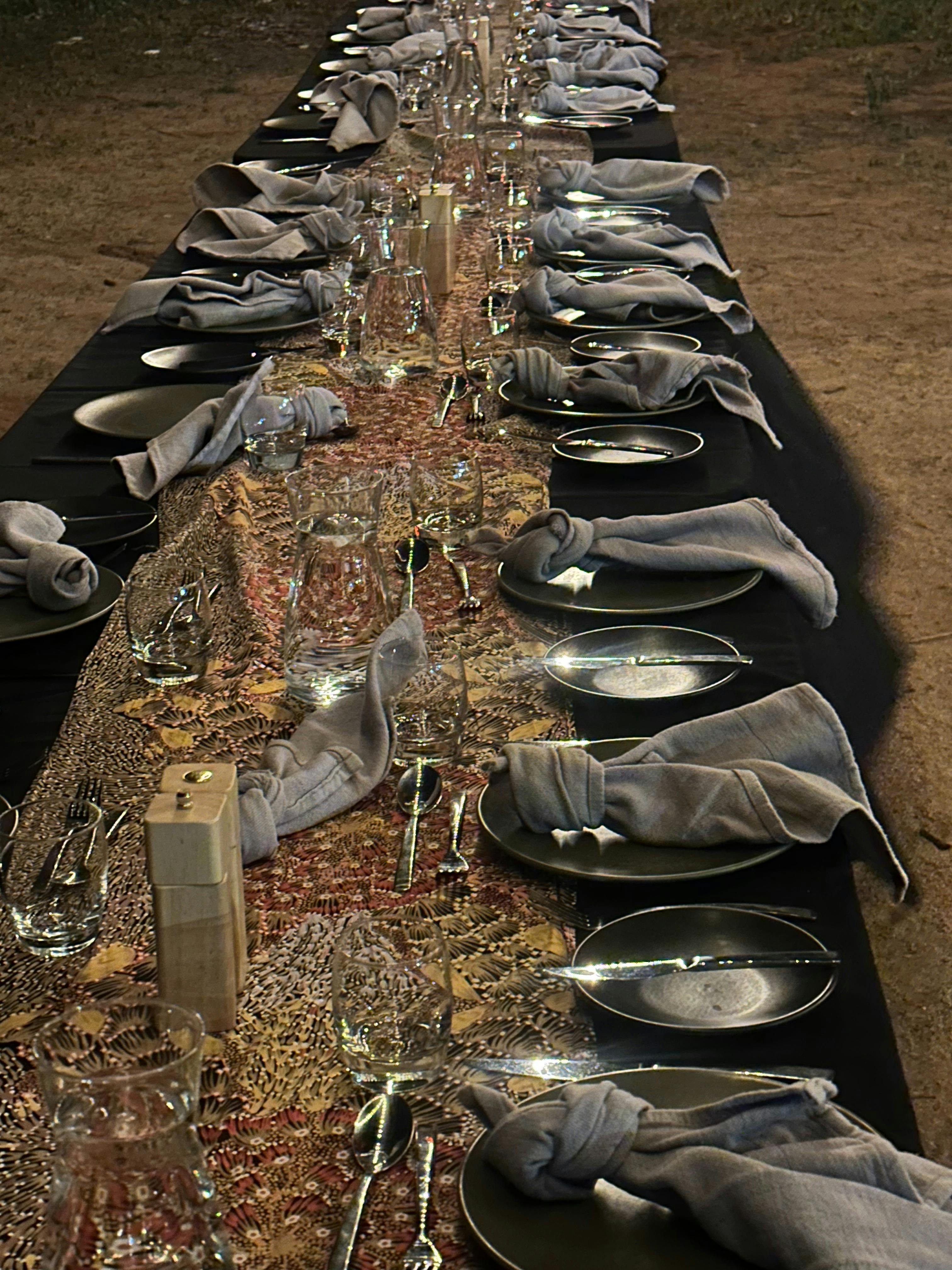 Central Australia Dinner
