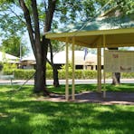 Interpretive Shelter for the Heritage Precinct, located in western end of Stuart Park, in front of RFDS Museum.