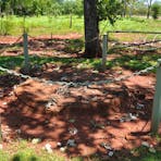 Wheel Shrinking Pit and protective fence.