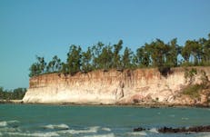 Victoria Settlement coastline