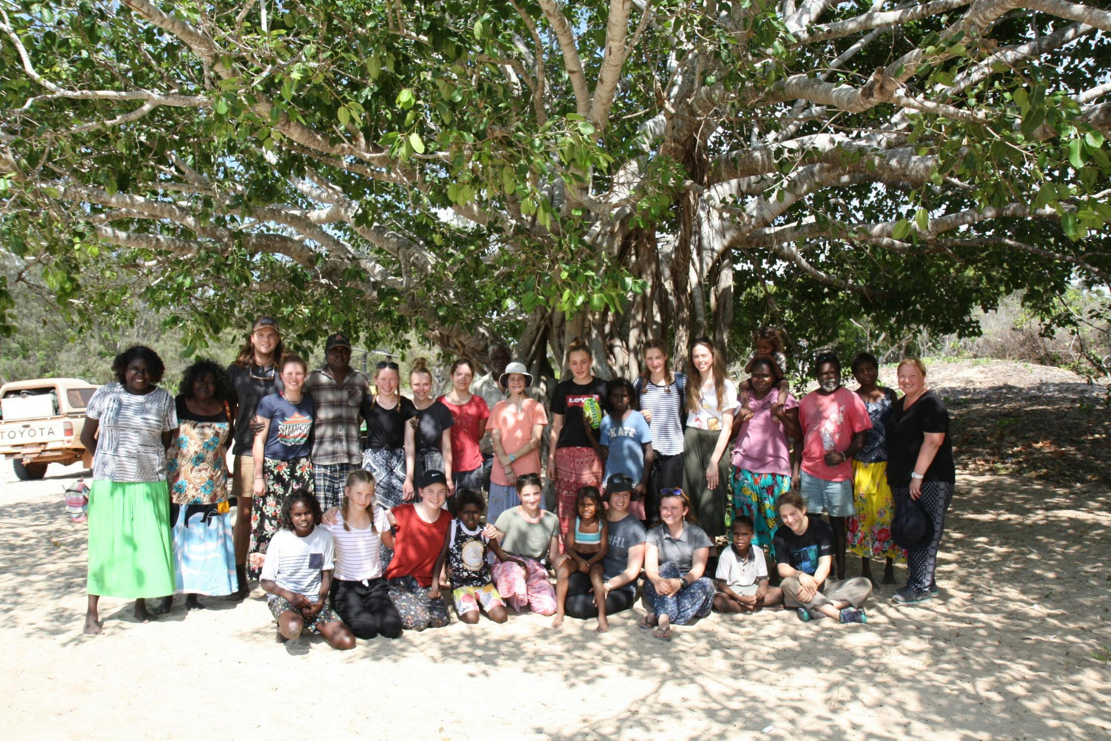 Happy program participants