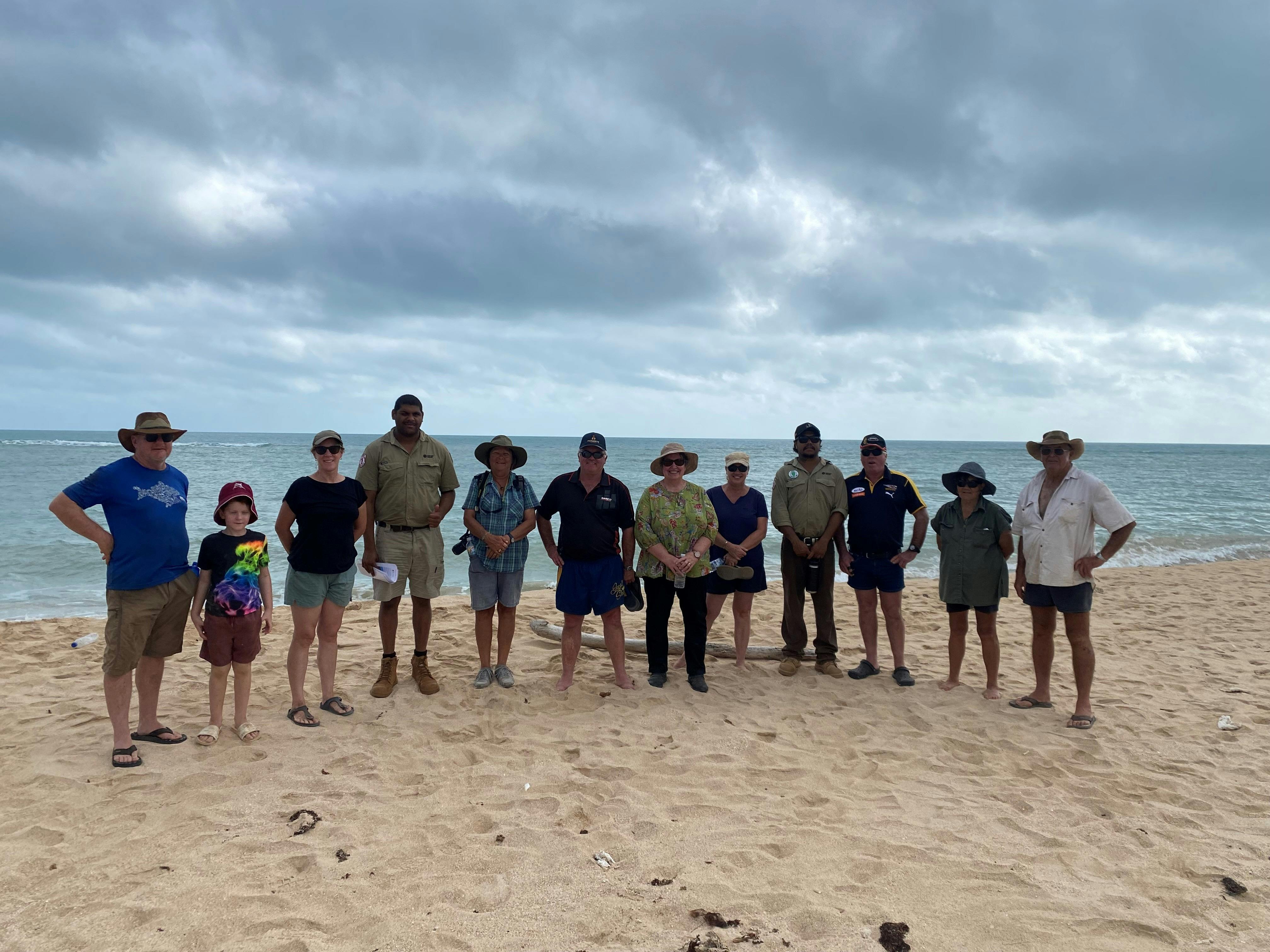 Group photo on Ajbud